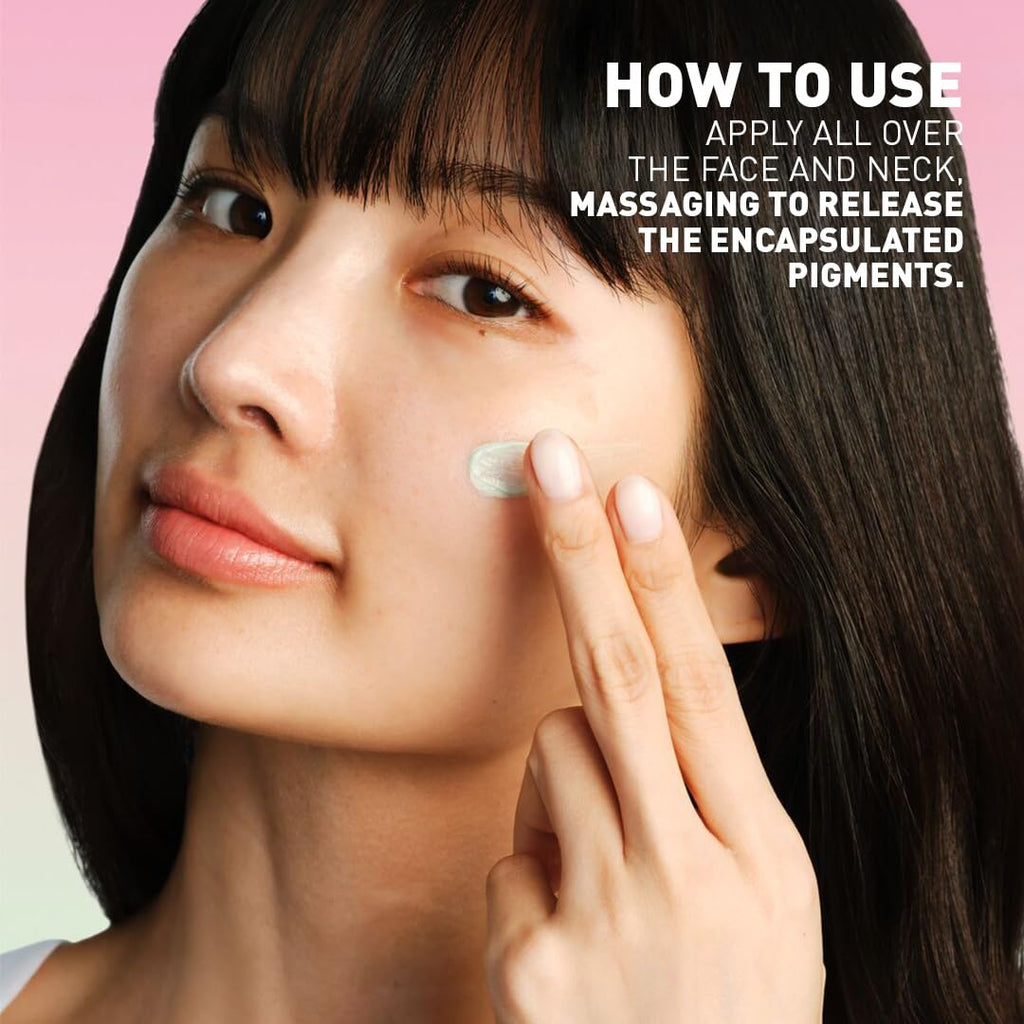 Erborian CC Red Color Correcting SPF 25 Green Pigment Cream, Neutralizes Redness, Calms Skin, Lightweight, Tone‑Perfecting Primer, Korean Skincare