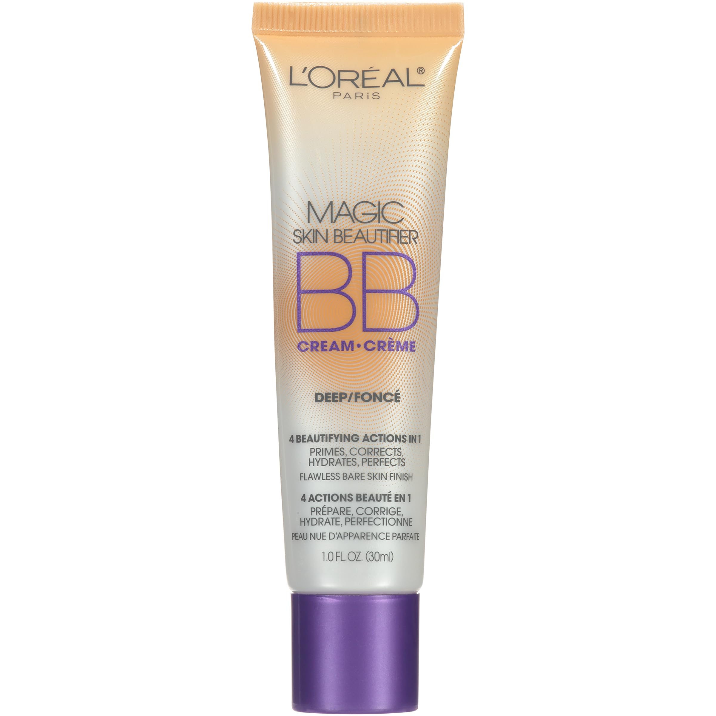 L'Oréal Paris Makeup Magic Skin Beautifier BB Cream Tinted Moisturizer, Anti-Redness, 1 fl oz, 1 Count