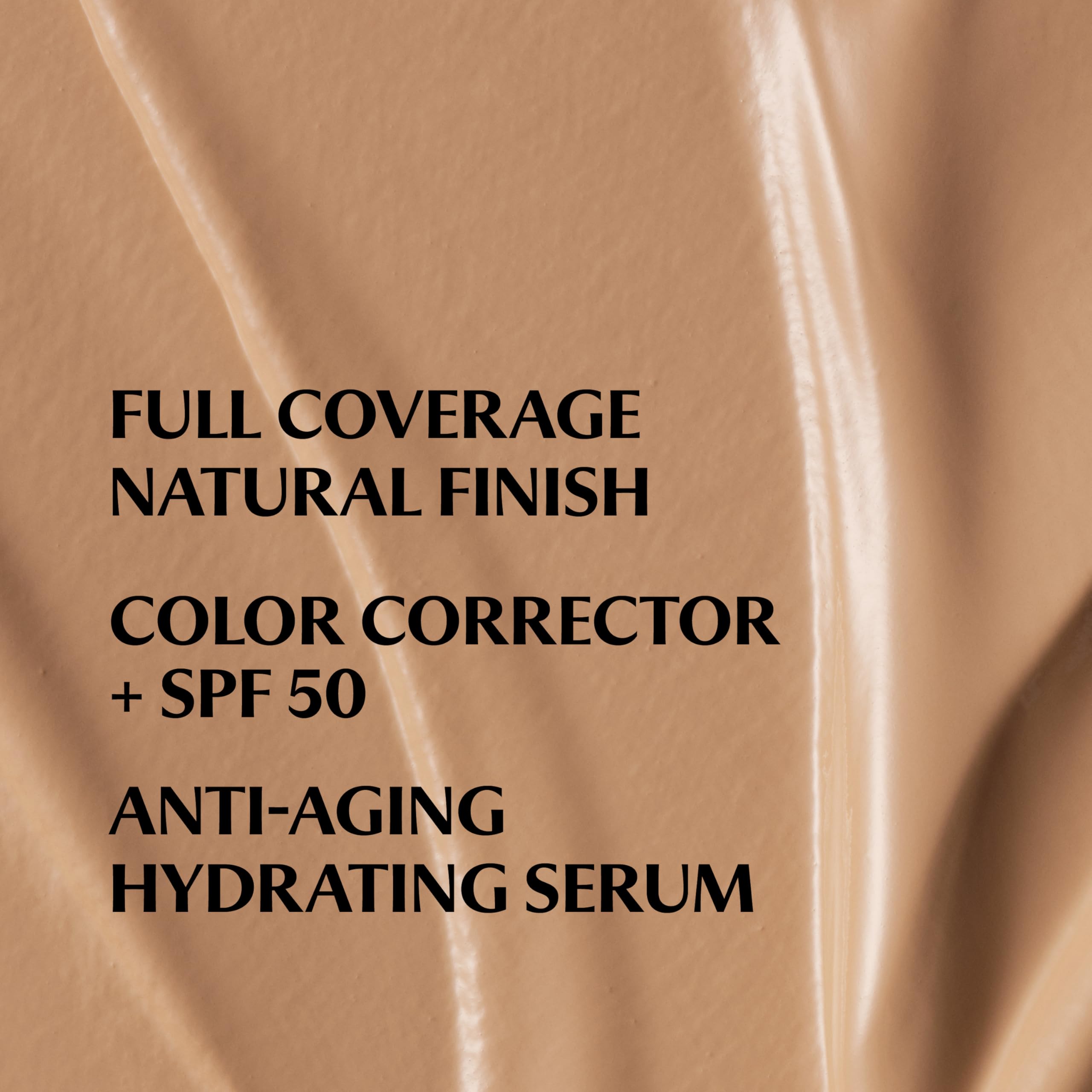 IT Cosmetics CC+ Cream - Natural Full Coverage Foundation With SPF 50+, Color Corrector & Anti-Aging Hydrating Serum, Hyaluronic Acid + Peptides, Lightweight Up To 24H Wear, All Skin Types