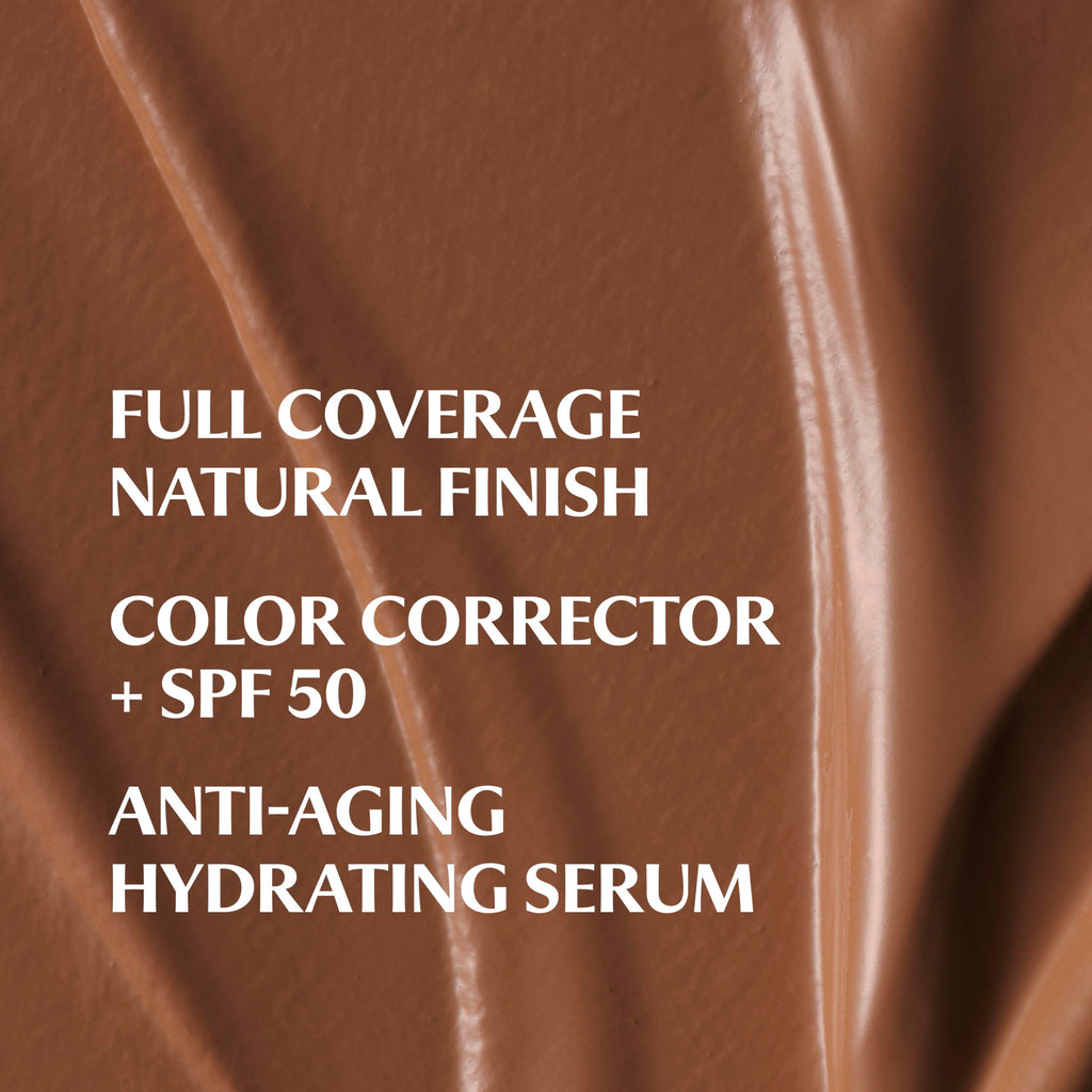IT Cosmetics CC+ Cream - Natural Full Coverage Foundation With SPF 50+, Color Corrector & Anti-Aging Hydrating Serum, Hyaluronic Acid + Peptides, Lightweight Up To 24H Wear, All Skin Types