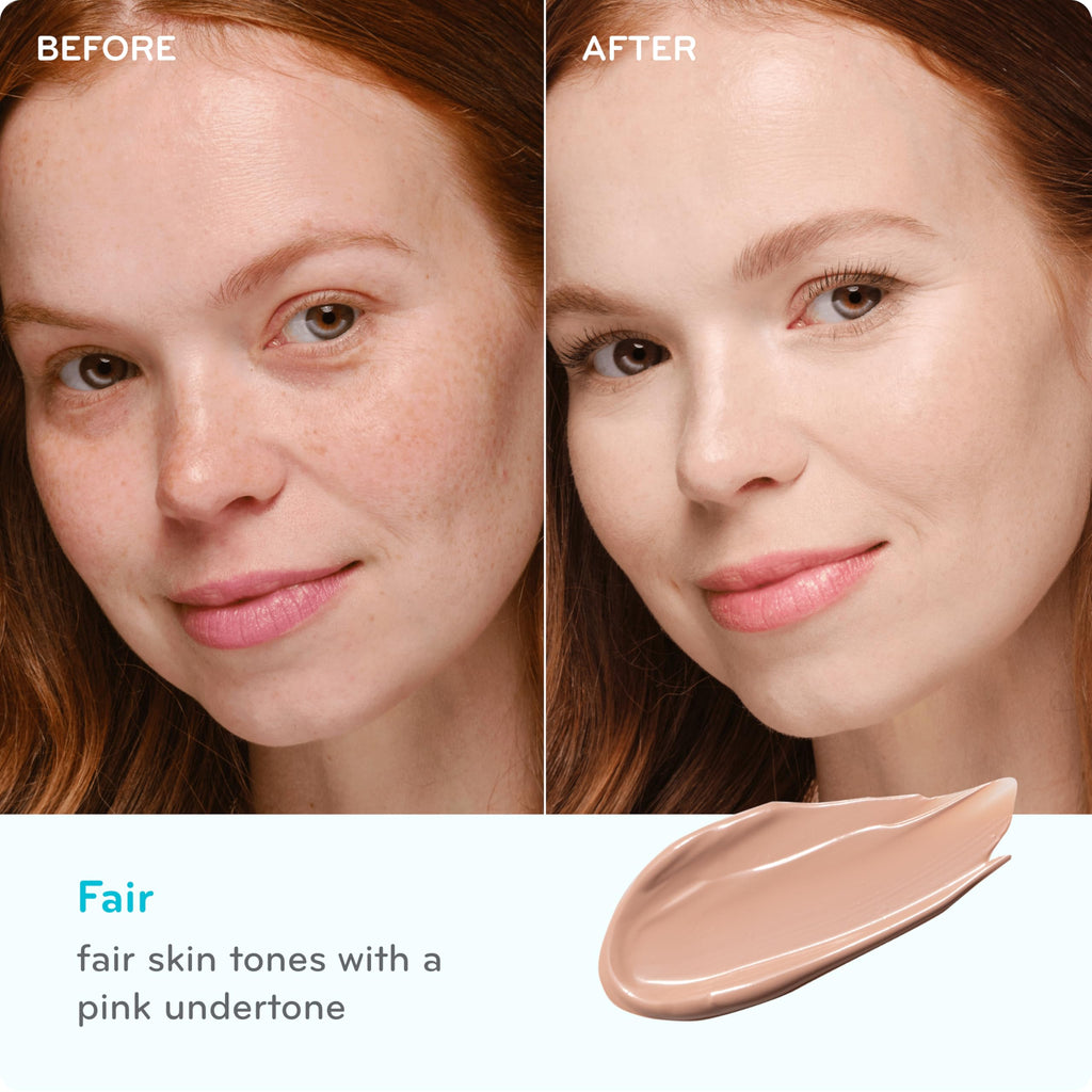 pūrlisse Perfect Glow BB Cream SPF 30 - Luminous Matte Tinted Moisturizer with SPF - Korean Skin Care Formula with Goji & Hawthorn Berry to Hydrate, Brighten & Even Skin - Light Medium (1.4 oz)