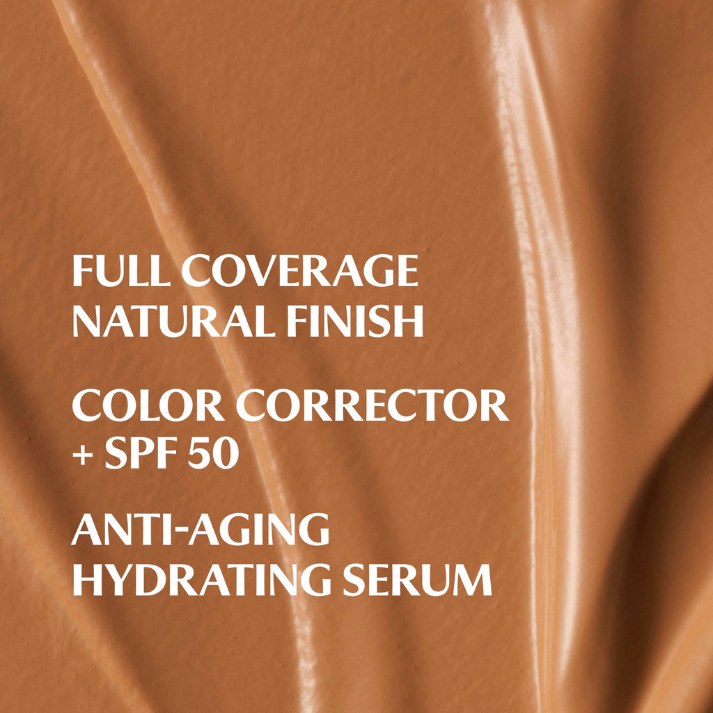 IT Cosmetics CC+ Cream - Natural Full Coverage Foundation With SPF 50+, Color Corrector & Anti-Aging Hydrating Serum, Hyaluronic Acid + Peptides, Lightweight Up To 24H Wear, All Skin Types